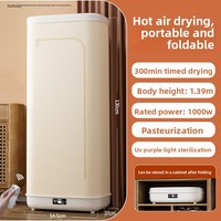 Nouveau type de sèche-linge électrique portable pliable en plastique semi-automatique
