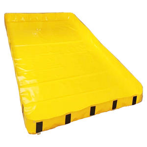 Barrage anti-déversement portable en PVC pour le confinement des déversements d'hydrocarbures et le stockage de produits chimiques - Product Image 5