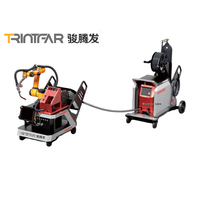 Robot collaboratif de soudage automatique Chariot mobile pour torche de soudage ARC Mag MIG Solution de soudage refroidie par air et refroidissement par eau