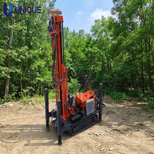 Foreuse de puits d'eau diesel UNIQUE, profondeur 300m, diamètre 250mm, prix compétitif, grande mobilité - Product Image 5