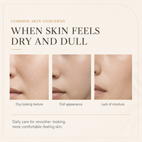 Kit de Soins de la Peau au Riz Marque Blanche 5 Pièces Niacinamide Acide Hyaluronique Céramide Éclaircissant Hydratant Nourrissant Vente en Gros