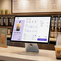 Système de point de vente (PDV) pour commerce de détail avec écran tactile de 15,6 pouces, Windows, processeur Intel I5 3e génération, 4 Go de RAM, 64 Go de SSD, résolution 1366x768, idéal pour les restaurants, cafés et restauration rapide