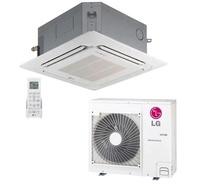 LG Climatiseur 18000BTU-60000BTU Commercial Central Inverter Mini Split AC R32/R410A Plafond Type de Cassette Climatisation