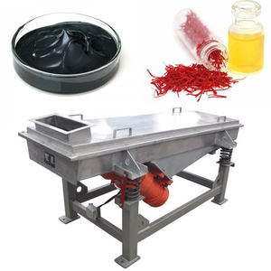 産業用砂砂利プラスチック顆粒鉱石飼料豆ポータブル振動シフターセパレーターリニア振動スクリーンふるい機 - Product Image 2