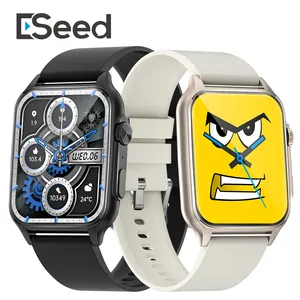 Eseed 2023 Nieuwe Mode Mannen Vrouwen Sport Smart Horloge Bloeddrukmeter Polshorloge Kt64 Smartwatch Voor Android Telefoon