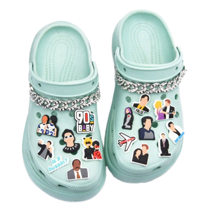 Breloques de chaussures en PVC léger sur le thème de la foi chrétienne, décorations religieuses Jésus pour chaussures, épingles de chaussures bénies, accessoires pour bracelets - Vente en gros - Product Image 1