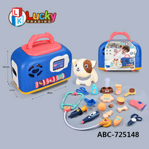 ふりプレイドクターおもちゃペットケア獣医医療機器音楽ライト子供のための絶妙なドクターキット - Product Image 2