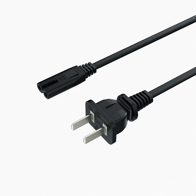 New Exclusive Brand NEMA USA 18awg 1M 1.8M AC Power Cord PVC Pure Copper Black 1-15P Extension Line for Computer Power Tools IEC