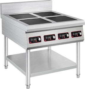 เตาแม่เหล็กไฟฟ้าเชิงพาณิชย์ 380V 4 หัวเตา - Product Image 5