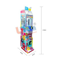 Lifun Mega Mini Claw Crane Machine Certifiée CE, Personnalisable, à Monnayeur, pour Jouets en Peluche et Poupées pour Enfants, Jeu d'Arcade avec Distributeur de Prix