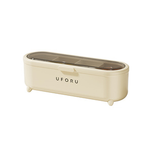 Uforu Multi Compartment Spice Jar Food Grade <b>Plastic</b> <b>Lid</b> For Kitchen Solid Seasonings Storage <b>Container</b> - Product Image 1