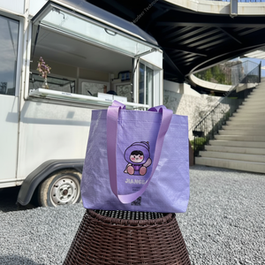 Sac à provisions non tissé en forme de bateau écologique personnalisé laminé PP pliable réutilisable vente directe d'usine - Product Image 1