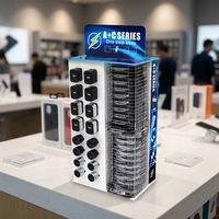 Cargador de Pared y Coche de Doble Puerto Serie A+C para Exhibición en Mostrador, 72 Unidades, para Teléfonos Móviles, Power Bank y Smartwatches