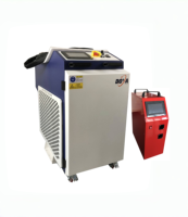 Máquina de Soldadura Láser de Fibra Portátil 4 en 1 de 1500W para Eliminar Óxido, Polvo y Pintura Vieja