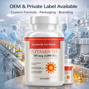 Cápsulas de Vitamina D3 50000 UI K2 MK7 OEM/ODM, Suplemento Dietético para la Salud Ósea y el Apoyo Inmunológico - Product Image 3