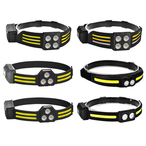 Ngoài trời 1000 lumen khẩn cấp Type-C USB có thể sạc lại siêu sáng 3W XPE COB <span class=keywords><strong>LED</strong></span> cảm biến chuyển động không dây đèn pha đèn pha - Product Image 1