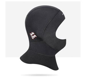 Bonnet de plongée en néoprène CR extensible de 5 mm pour l'hiver, couvrant tout le visage, chaud, pour les sports nautiques, la natation, la plongée - Product Image 6