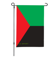Drapeau de jardin Haïtien, décoration patriotique pour la cour, résistant aux intempéries, imperméable, pour pelouse, jardin, patio, véranda, toutes saisons