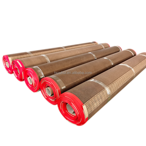 Bande transporteuse en maille Leno résistante à la chaleur, non tissée, pour emballage thermorétractable, en PTFE - Product Image 2