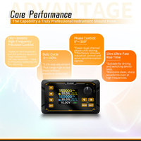 Junctek PLS500 DC 5V-24V Generador de Señal PWM de Doble Canal, Digital, Ajustable, con Tiempo Muerto Programable, 1Hz~500kHz