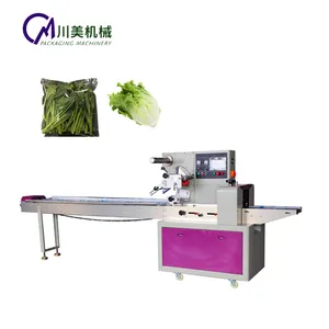 Greenery / Vegetables / iceberg lettuce Automatic Horizontal Packaging Machine
