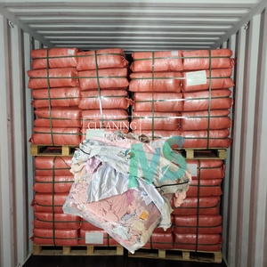 ผ้าเช็ดทำความสะอาดอุตสาหกรรมแบบขายส่ง ผ้าฝ้ายสีอ่อนผสม ผ้าฝ้ายสีอ่อน - Product Image 1