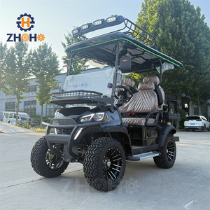 Véhicule <span class=keywords><strong>de</strong></span> golf électrique <span class=keywords><strong>l</strong></span>éger, carrosserie en alliage d'<span class=keywords><strong>aluminium</strong></span>, facile à remorquer, 3-4 places, autonomie <span class=keywords><strong>de</strong></span> 90 km, vitesse <span class=keywords><strong>de</strong></span> 30-50 km/h, idéal pour les petits terrains - Product Image 2