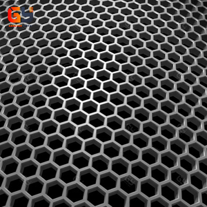 Nhà Máy Giá lục giác đục lỗ kim loại tấm nhôm đục lỗ kim loại tổ ong hình lục giác lưới nướng - Product Image 5