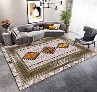 Vente en gros de tapis et carpettes imprimés en 3D personnalisés pour la décoration de la maison, tapis de luxe pour le salon, grande taille
