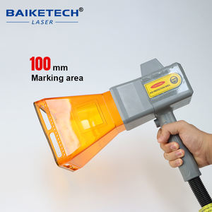 Máquina de marcado láser de fibra de <span class=keywords><strong>mano</strong></span> Marcador láser portátil fácil de mover en hoja de metal para marcado de <span class=keywords><strong>código</strong></span> QR de logotipo - Product Image 6