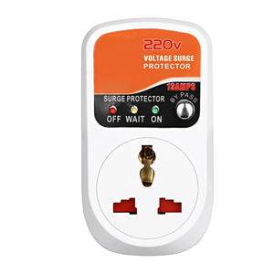 Protecteur de tension triphasé <span class=keywords><strong>professionnel</strong></span> intelligent avec affichage numérique, prise britannique, 165V ~ 255V, pour réfrigérateur - Product Image 2