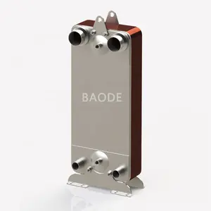 HBL210 Brazed Plate Heat Exchanger For Oil Cooler