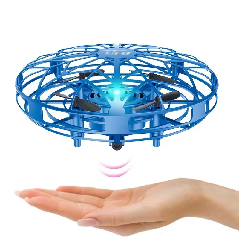 אינפרא אדום אינדוקציה מטוסים מעופף כדור צעצועי יד מופעל RC מסוק Quadcopter מזלט מיני Drone UFO לילדים