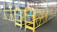 Plateforme suspendue à câble électrique de style moderne ZLP630/800/1000, échafaudage suspendu en acier, andamios colgantes