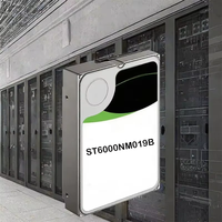 Nouveau Disque Dur HDD ST6000NM019B 6 To 3,5 Pouces SATA 6 Gbit/s 7200 tr/min 256 Mo 512e 4Kb CMR Interne pour Serveur d'Entreprise