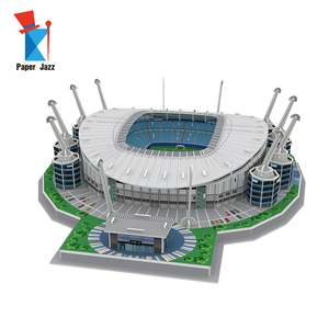 Mejor precio de fábrica súper Venta caliente 3D rompecabezas estadio de fútbol modelo de papel rompecabezas DIY regalos para adultos - Product Image 6