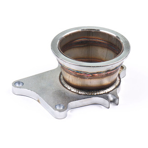 Adaptador Turbo Tipo V de Acero Inoxidable de 3 Pulgadas para Modificación de Automóviles, Compatible con Brida T3/T4 para Piezas de Turbocompresor - Product Image 1