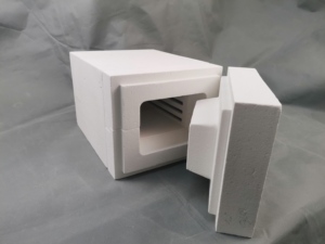 Nhiệt độ cao 1200C 1400C 1700c vật liệu chịu lửa alumina lò sợi gốm buồng nóng mô-đun sưởi ấm cho lò múp - Product Image 3