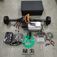 Nouveau moteur AC Lompard 7,5 kW 60 V pour véhicules, avec contrôleur de moteur, essieu arrière, pédale d'accélérateur, chargeur, batterie au lithium, compteur et câbles