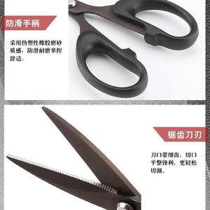 Tijeras de pesca de acero inoxidable de 13 cm con mango de resorte para cortar la línea de pesca en agua dulce - Product Image 4