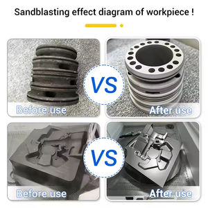 Petite machine de <span class=keywords><strong>sablage</strong></span> avec plateau tournant et <span class=keywords><strong>pistolet</strong></span> de <span class=keywords><strong>sablage</strong></span> automatique - Product Image 5