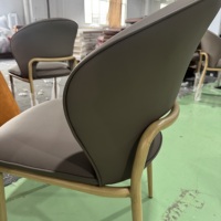 Chaise de salle à manger moderne à dossier découpé pour hôtels, restaurants, restaurants à thème, lieux d'événements et bars à cocktails