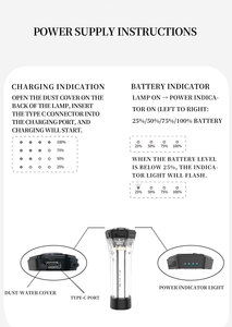 Nouvelles lampes paysagères LED Overseasdesign HEX-13 - Construction en plastique, indice de protection IP54, lumière de camping multifonctionnelle, lumière stroboscopique d'urgence - Product Image 6