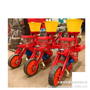 Corn Soybean Seeder Fertilizer <b>Machine</b> 4 <b>Row</b> One Pass Sowing Fertilizing Agricultural Equipment - Product Image 4