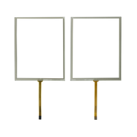 Écran tactile résistif à 4 fils de 5,7 pouces, 134 x 105 mm, verre tactile industriel pour remplacement tactile HMI