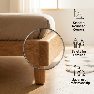 <span class=keywords><strong>Lit</strong></span> superposé entièrement réglable en <span class=keywords><strong>bois</strong></span> massif de haute qualité, style minimaliste et écologique, pour hôtels et chambres à domicile - Product Image 4