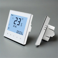Termostato Digital para Calefacción/Refrigeración de Habitaciones, para Calentamiento de Agua 3A y Unidad de Ventiloconvector