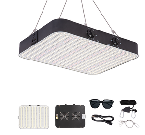 Luces LED de Cultivo de Espectro Completo con Ahorro de Energía, 100W 5000K, Luces Suplementarias UV para Plantas, Cultivo Interior, Crecimiento Vegetal - Product Image 3