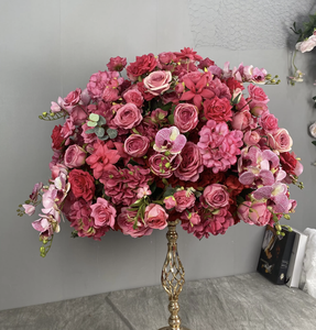 Centre de table indien pour enfants, cuisine, dernières nouveautés, mini-boule de fleurs artificielles lavande et <span class=keywords><strong>lilas</strong></span> pour décoration intérieure et mariage - Product Image 6