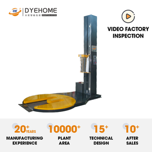 High Speed Automatic Stretch Wrapper Machine <b>Pallet</b> Wrapping Machine <b>Pallet</b> Wrapper Machine - Product Image 6